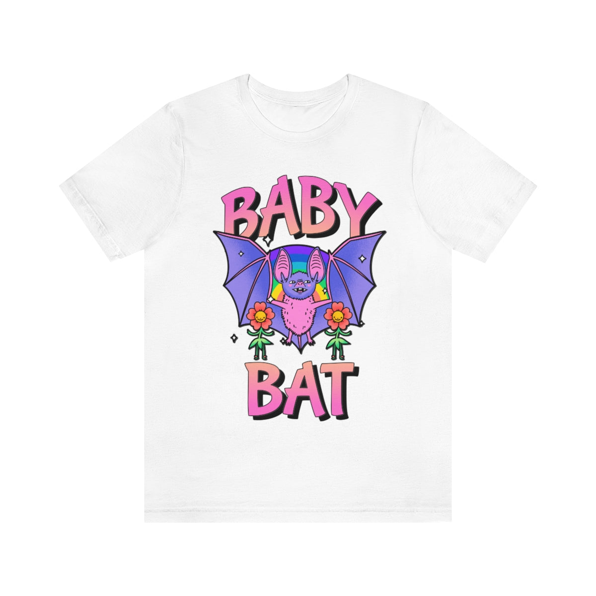Baby Bat Unisex Jersey Short Sleeve Tee Shirt