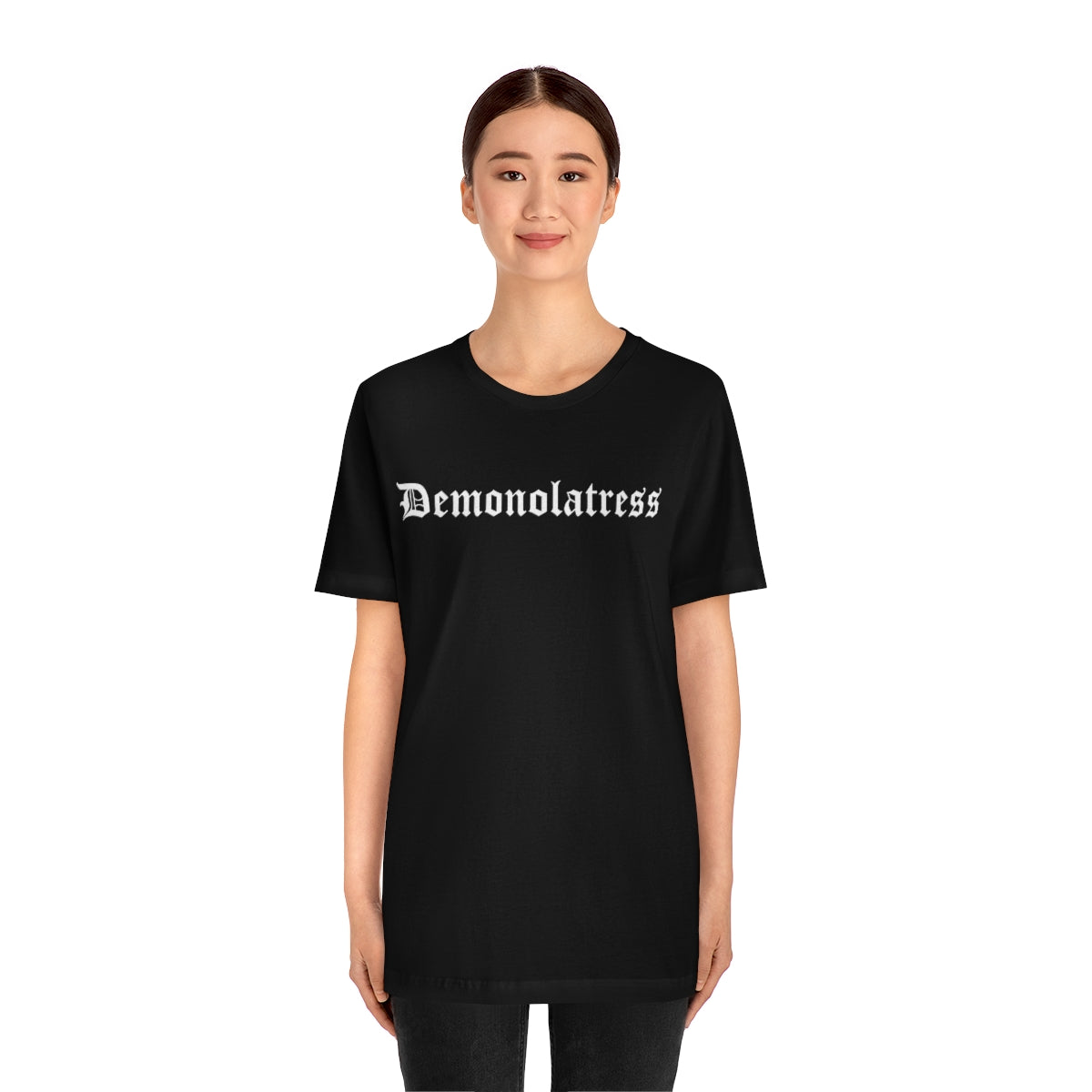 Demonolatress Unisex Jersey Short Sleeve Tee