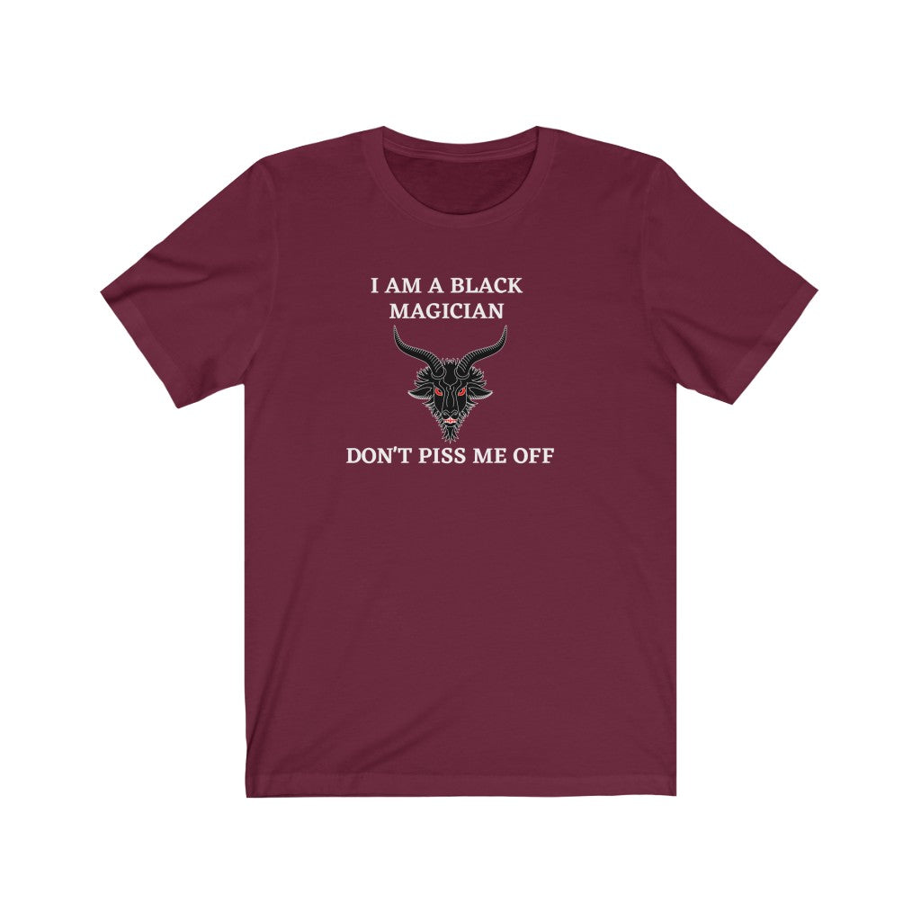 I am a Black MAGICIAN Unisex Jersey Short Sleeve Tee