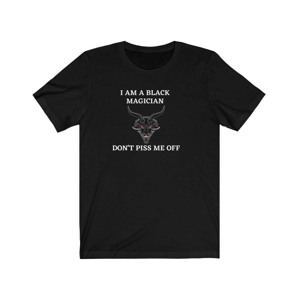 I am a Black MAGICIAN Unisex Jersey Short Sleeve Tee