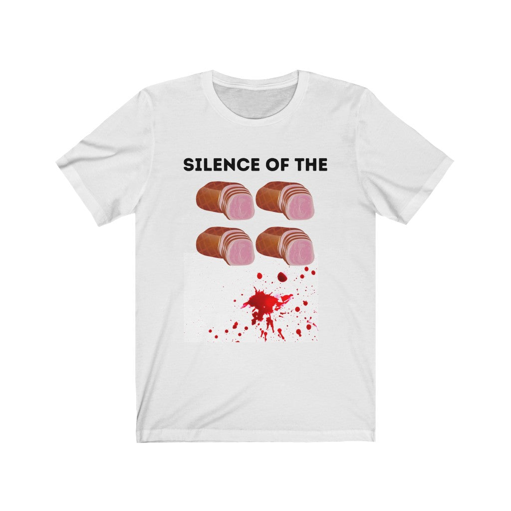 Silence of the Hams Unisex Jersey Short Sleeve Tee