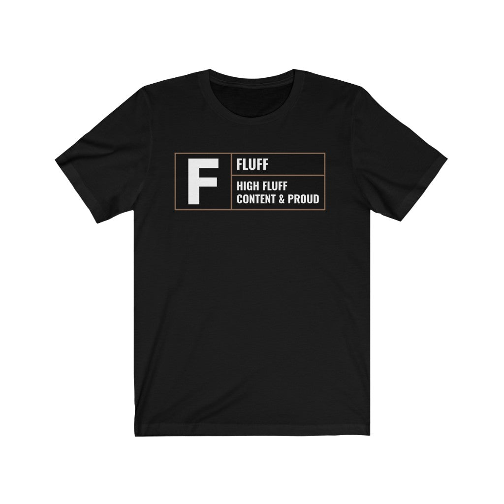 High Fluff Content Unisex Jersey Short Sleeve Tee