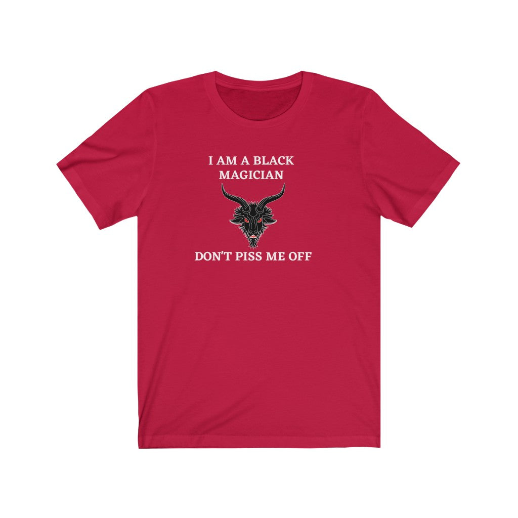 I am a Black MAGICIAN Unisex Jersey Short Sleeve Tee