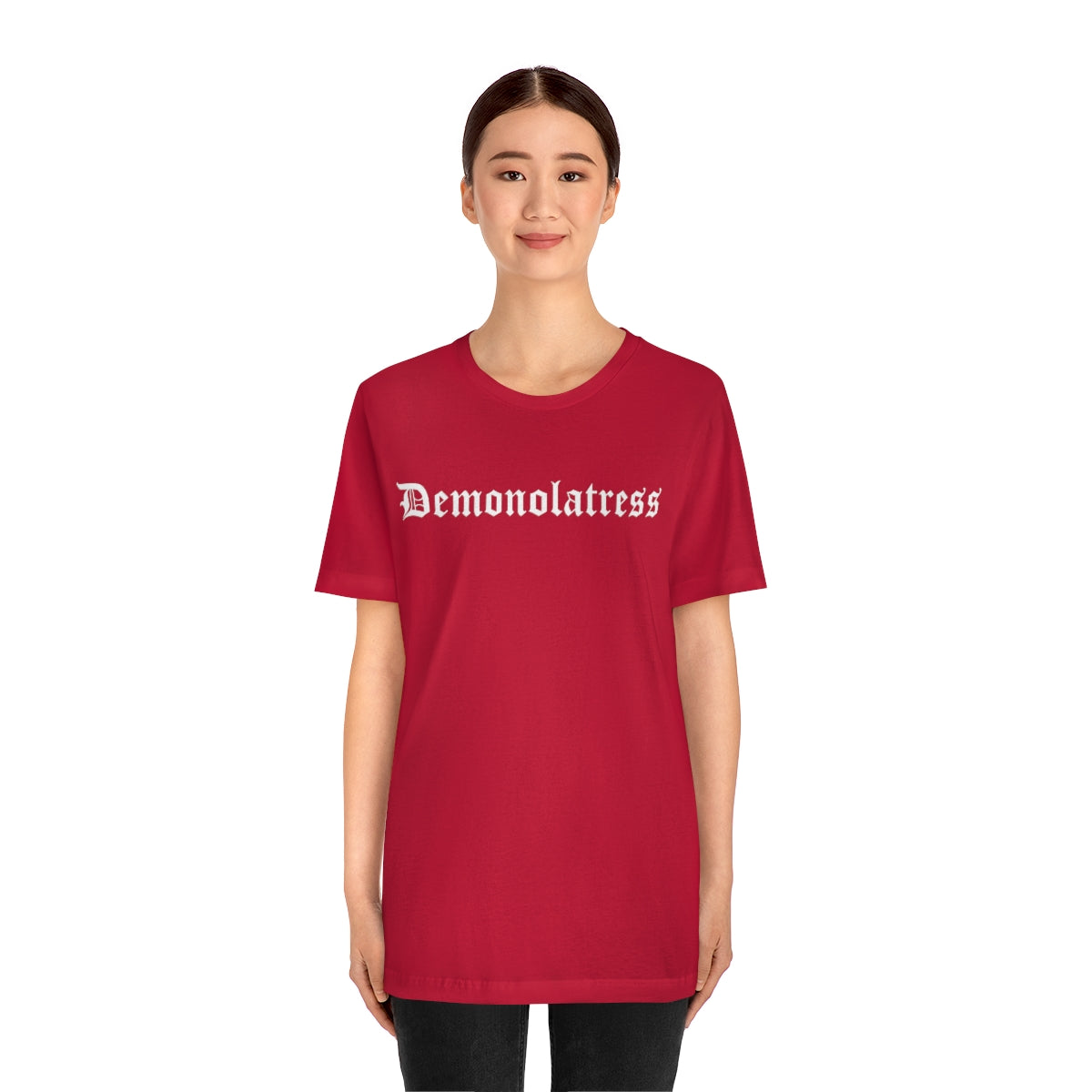 Demonolatress Unisex Jersey Short Sleeve Tee
