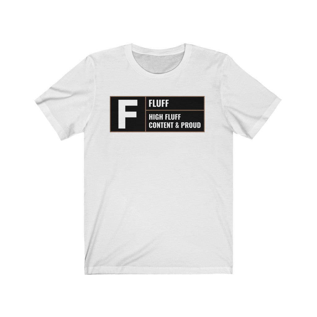 High Fluff Content Unisex Jersey Short Sleeve Tee