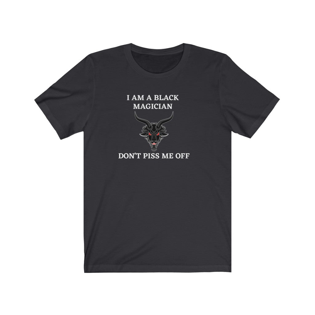 I am a Black MAGICIAN Unisex Jersey Short Sleeve Tee