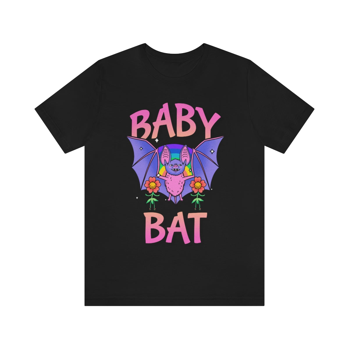 Baby Bat Unisex Jersey Short Sleeve Tee Shirt