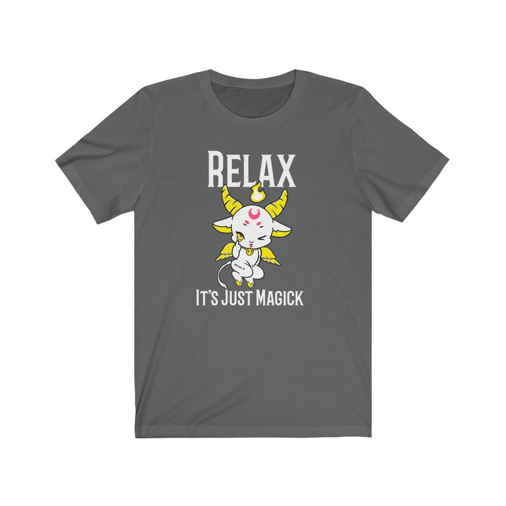 Relax It's Just Magick Unisex Jersey Short Sleeve Tee