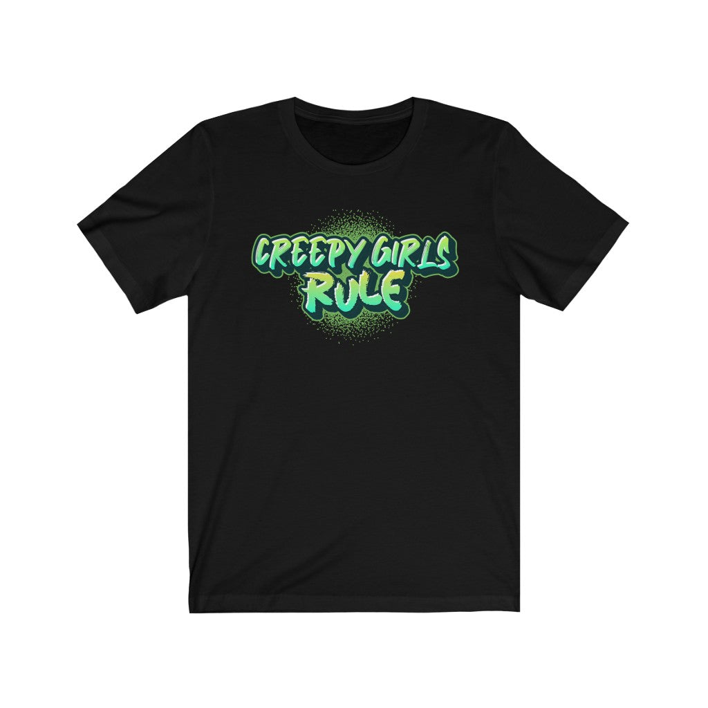 Creepy Girls Rule Unisex Jersey Short Sleeve Tee