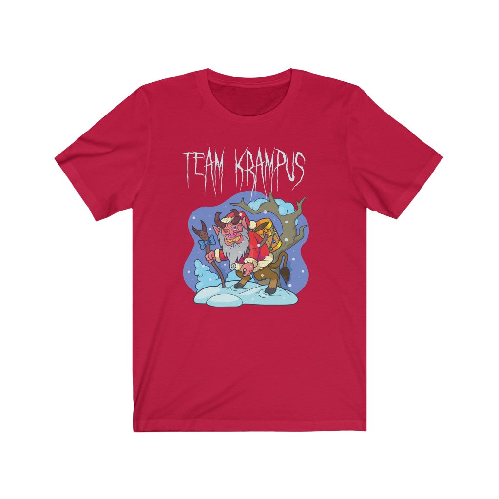 Team KRAMPUS Christmas Unisex Jersey Short Sleeve Tee