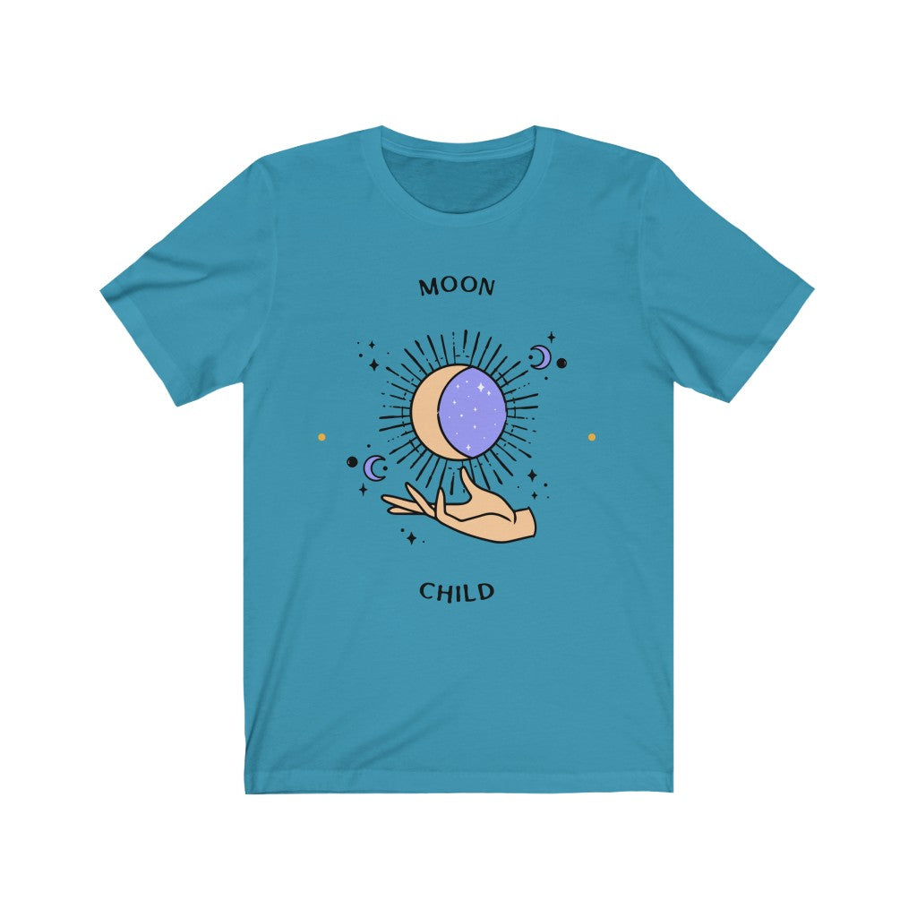 Moon Child Unisex Jersey Short Sleeve Tee