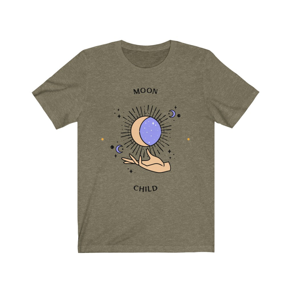 Moon Child Unisex Jersey Short Sleeve Tee
