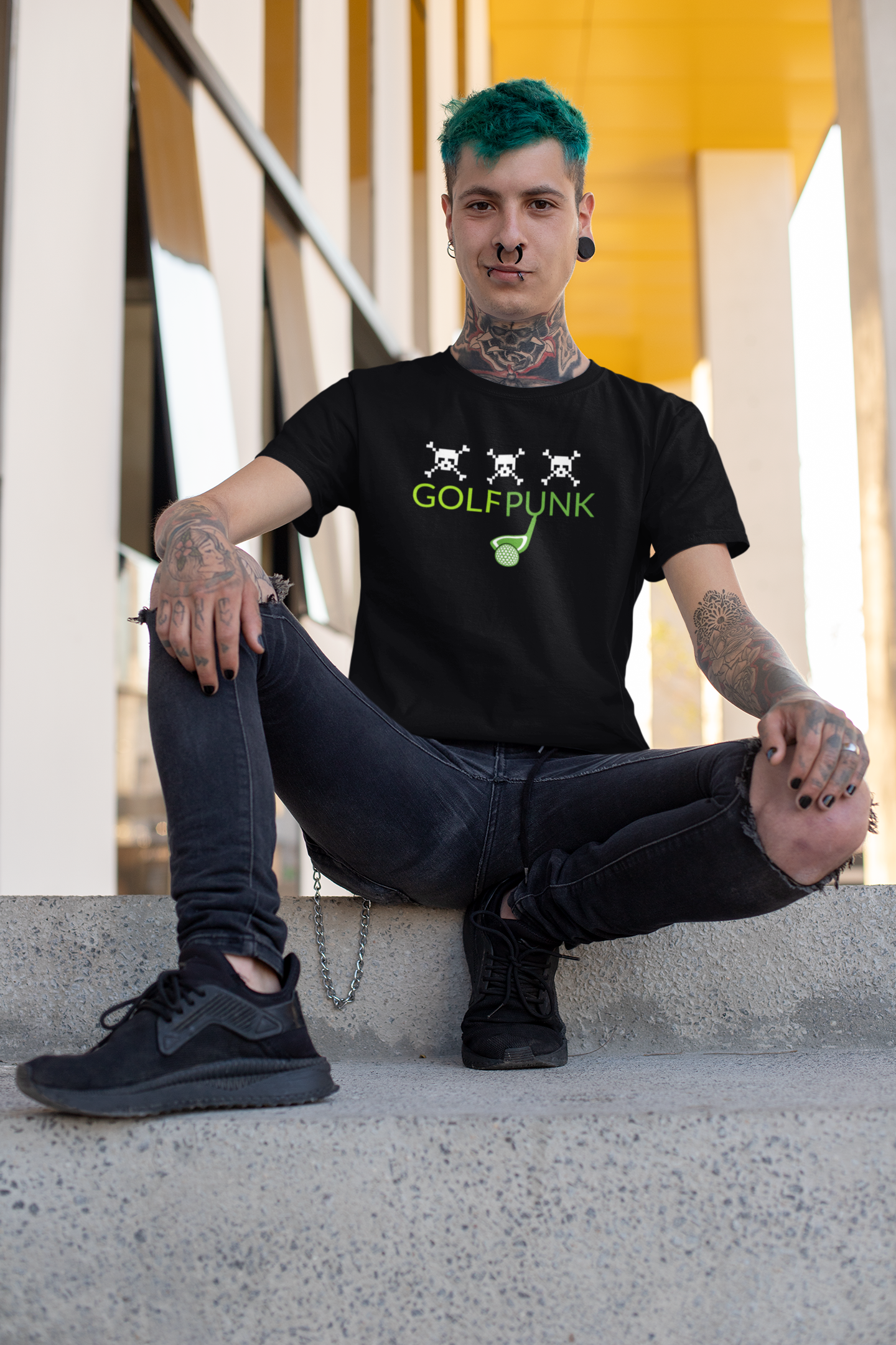 Golf Punk Unisex Jersey Short Sleeve Tee