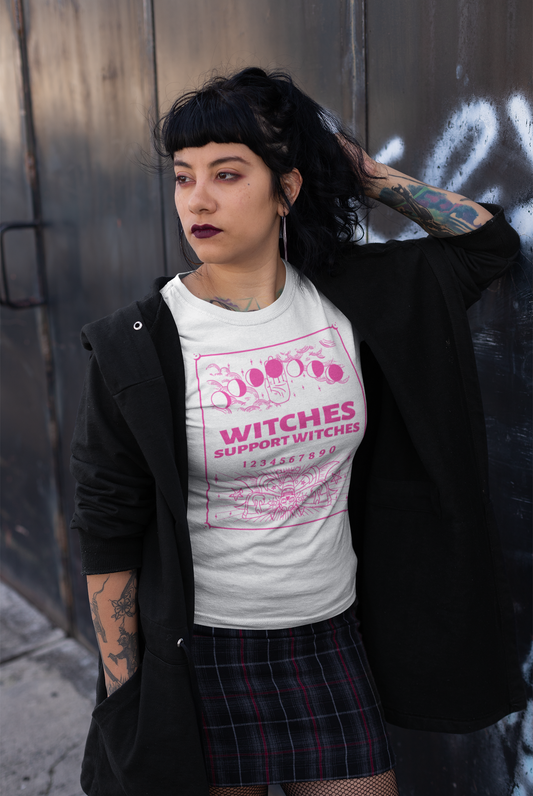 WITCHES SUPPORT WITCHES  unisex Tee shirt