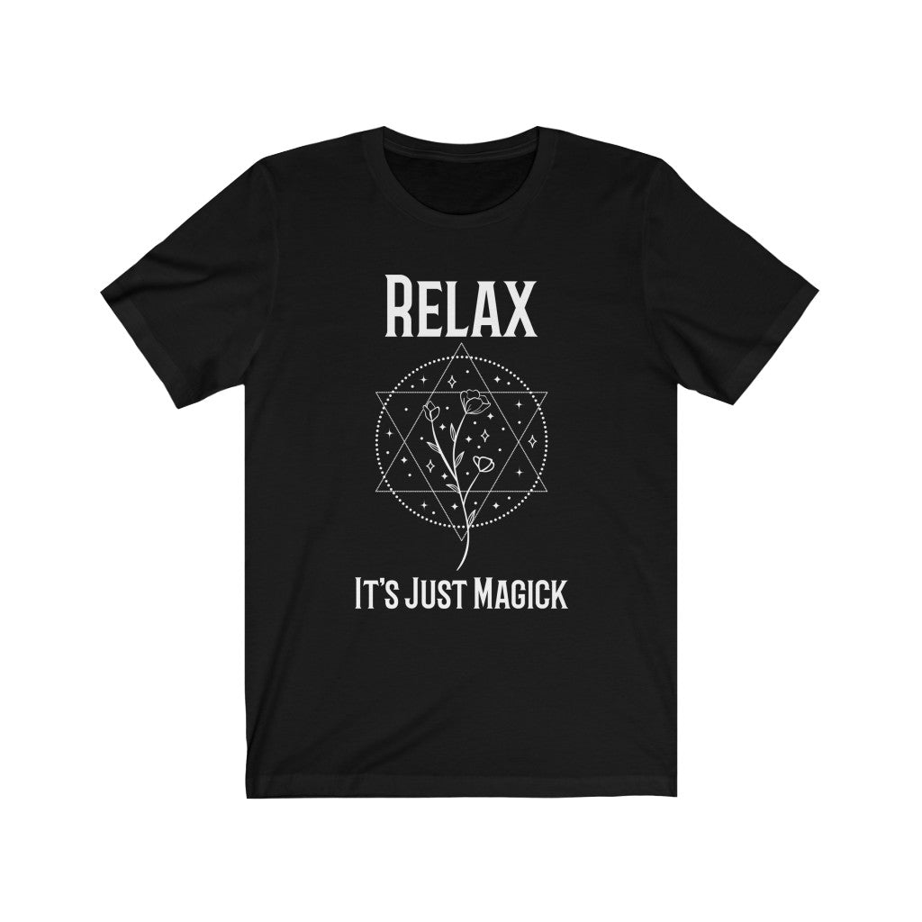Relax It's Just Magick II Unisex Jersey Short Sleeve Tee