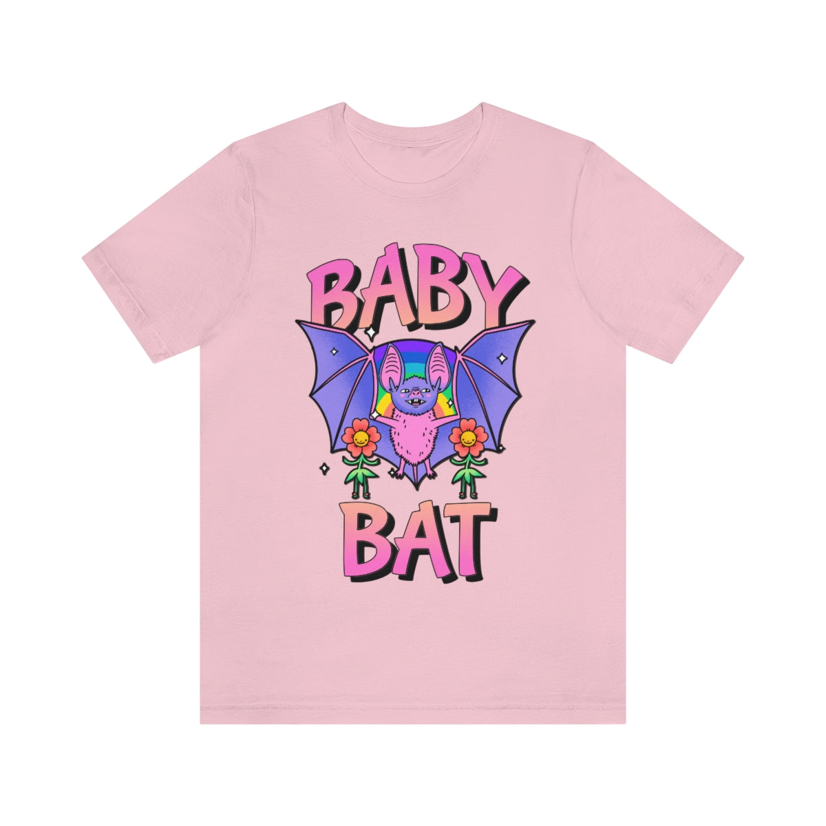 Baby Bat Unisex Jersey Short Sleeve Tee Shirt